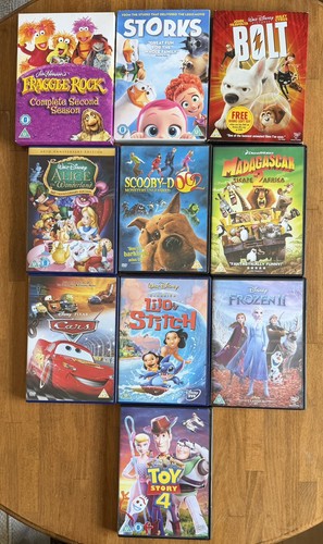 Kids movies dvd bundle - 10,