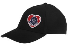 NEW MONCLER BLACK COTTON HEART