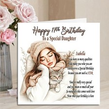 Personalised Birthday Card