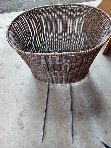 Pendleton brown wicker bicycle - brown,