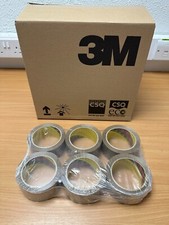 6 Rolls of 3M Scotch Strong Packing Packaging Tape Buff 66m x 48mm Pack 6