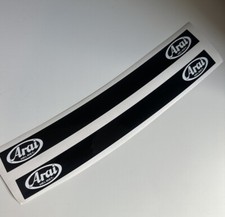 GP7 Helmet Visor Stickers X2
