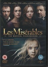Les Miserables DVD Hugh