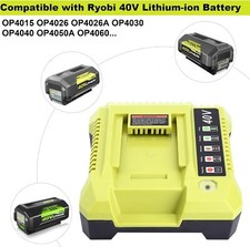 Fast Charger for Ryobi 36V 40V