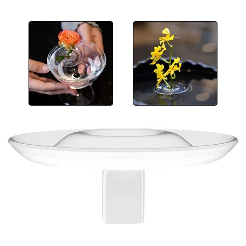 Clear acrylic floating flower - floating,