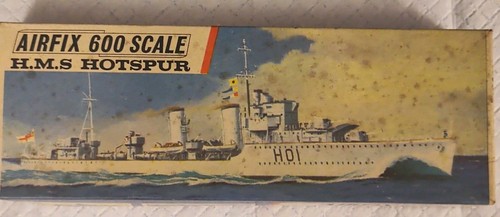 Vintage airfix hms hotspur - airfix, f5s