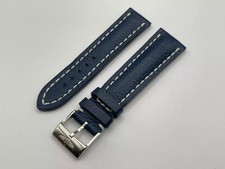 Genuine Breitling Blue Leather