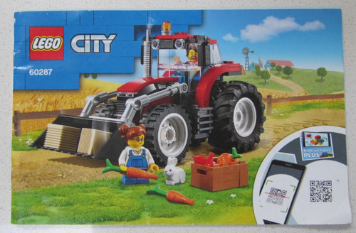 Lego city tractor - lego, 60287