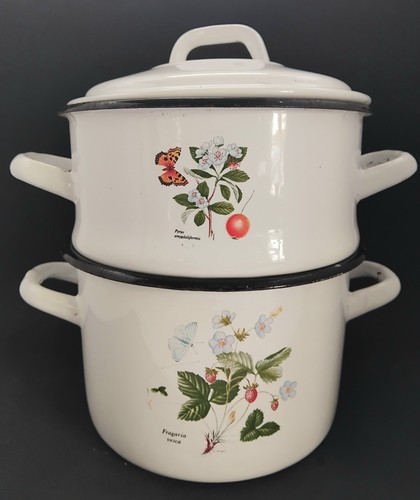 Vintage polish enamelware - vintage,