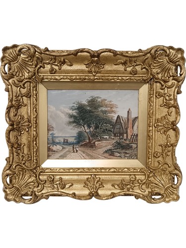 Varley country scene framed - scene,