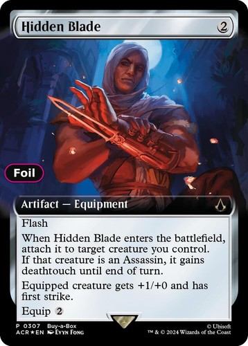 Mtg hidden blade extended - blade, (extended