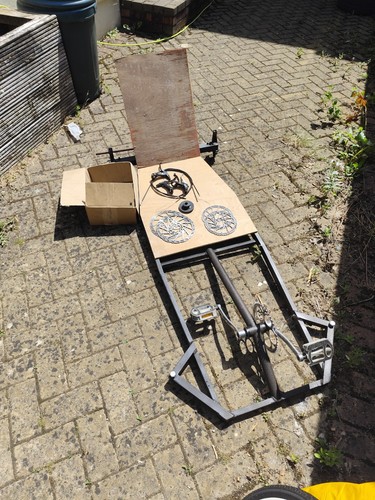 Adult sized pedal car - sized,