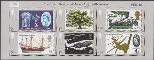 The stamp designs of david - 'the,