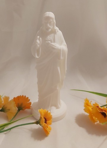Sacred heart jesus statue - sacred,