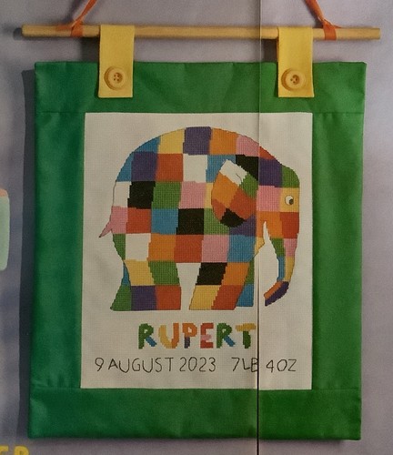 Cross stitch chart elmer - -,