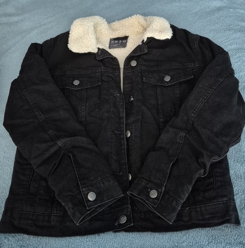 Black primark denim jacket - primark,