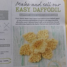 Knitting Pattern 1907 Daffodil