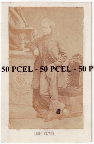 Colin campbell lord clyde cdv - clyde,