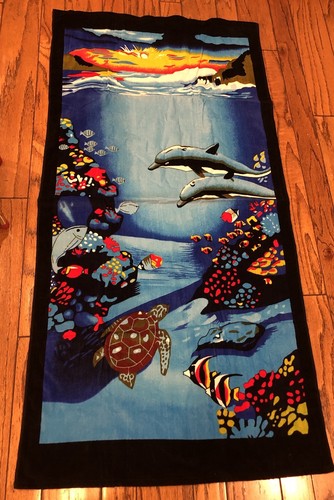 New towel exotic - fish, turtle