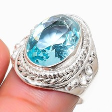 Aquamarine Gemstone Handmade