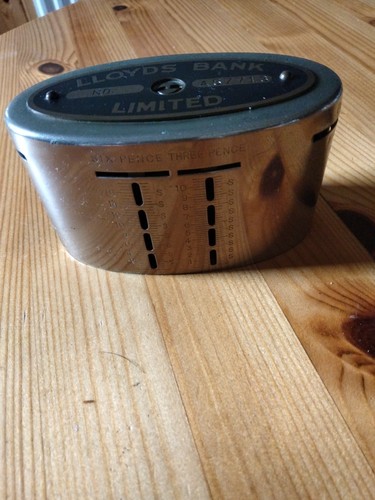 Lloyds bank vintage money box - vintage,