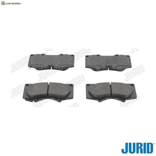 Brake pad set - pad,