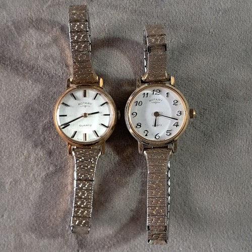Two vintage rotary ladies - rotary,