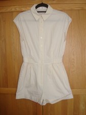 MANGO Ecru Beige Cotton