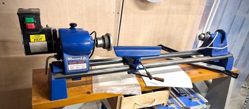 Record wood lathe dml - lathe,