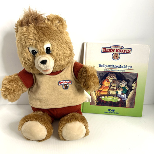 Vtg 1985 teddy ruxpin plush - vtg,