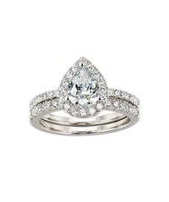 Engagement Wedding Rings Set