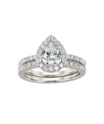 Engagement wedding rings - rings, set