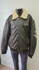 MEN'S G-1 FLIGHT BROWN COWHIDE