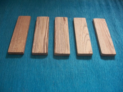 Ash wood knife handle blanks - wood, x