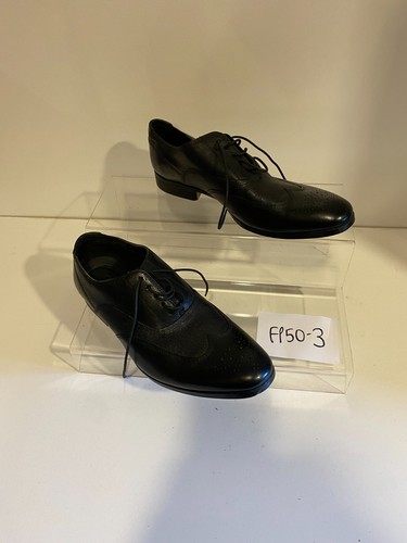 Clarks black brogue shoes - black,