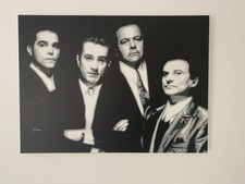 Art  Canvas- Titled ‘ Say Goodnight to the Bad Guy’ limited edit  by G. Iosnnou