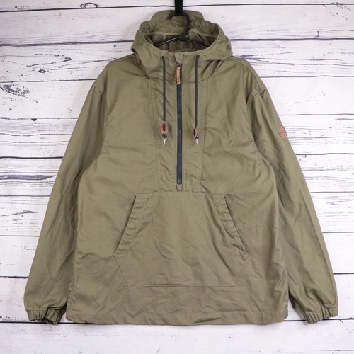 Weird fish canvas smock jacket - weird,