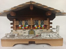 VTG Für Elise Pour Elise Swiss Musical Movement Box Chalet The Skaters Walz 