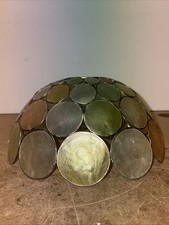 Vintage Retro Capiz Shell Lamp