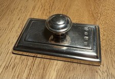 Hallmarked Silver paperweight