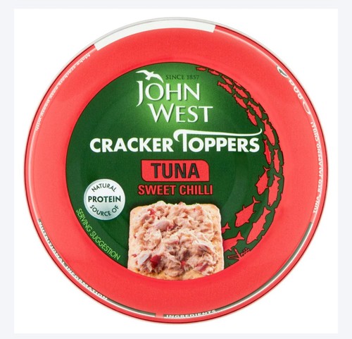 John west cracker - john, tuna