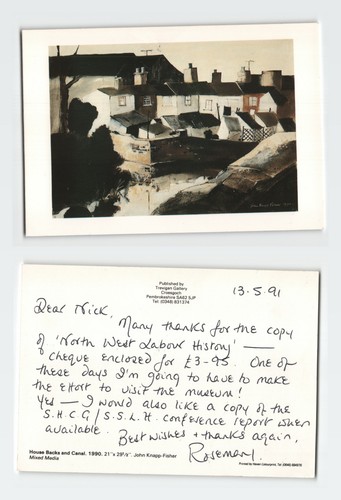 Vintage postcard john - postcard,
