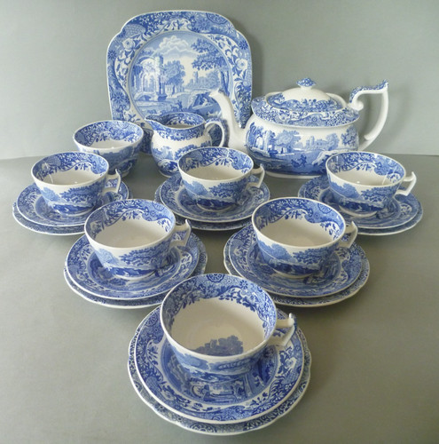 Copeland spode blue italian - copeland,