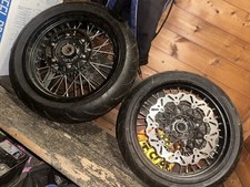 Husqvarna 701 Supermoto Wheels Front/rear Complete With Good Bearing/tyres