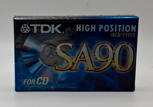 Tdk sa90 chrome - type, ii