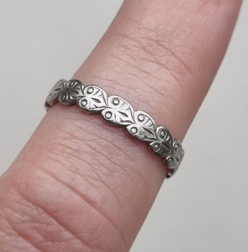 Platinum stamped vintage - stamped,