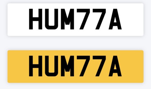 Private number plate - , asian