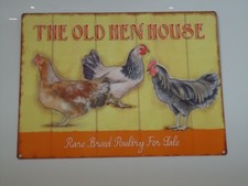 Picture Plaque THE OLD HEN
