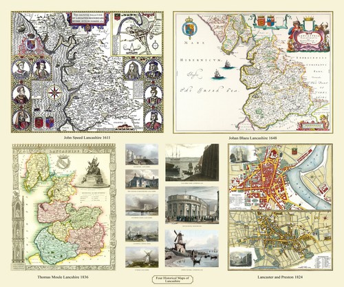 Collection historic maps - historic,