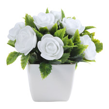 For MINI Silk Rose Potted